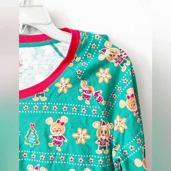 ✨ NWT Mickey Mouse Gingerbread Adult Pajamas | Disney - Picture 2 of 5